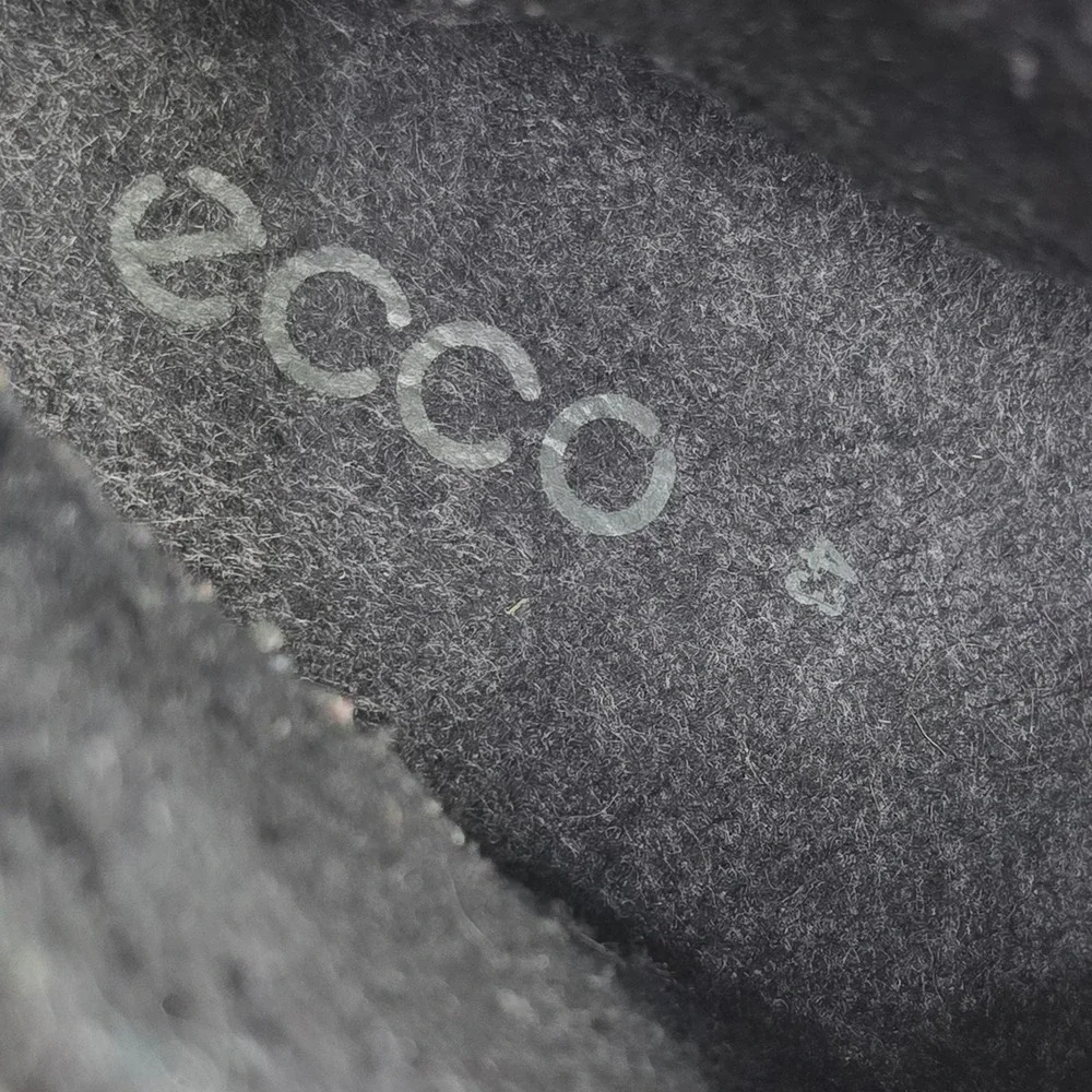 ECCO Holton Gore-Tex Chelsea Boots Mens 43 / 9 Black Leather Waterproof Side Zip